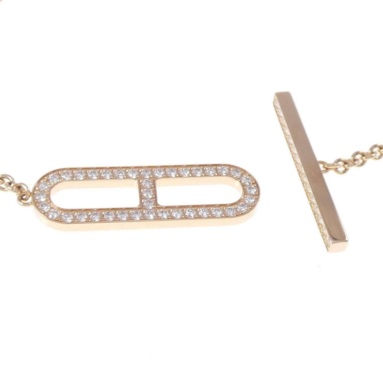 エルメス エバー シェーヌダンクル ブレスレット 0.37CT