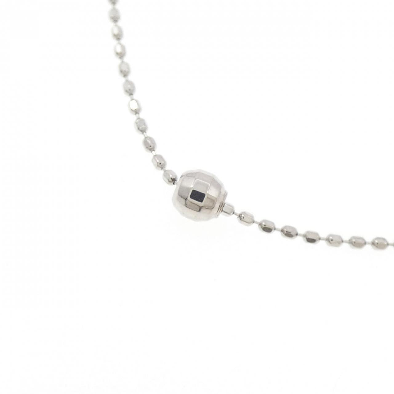 K18WG ネックレス