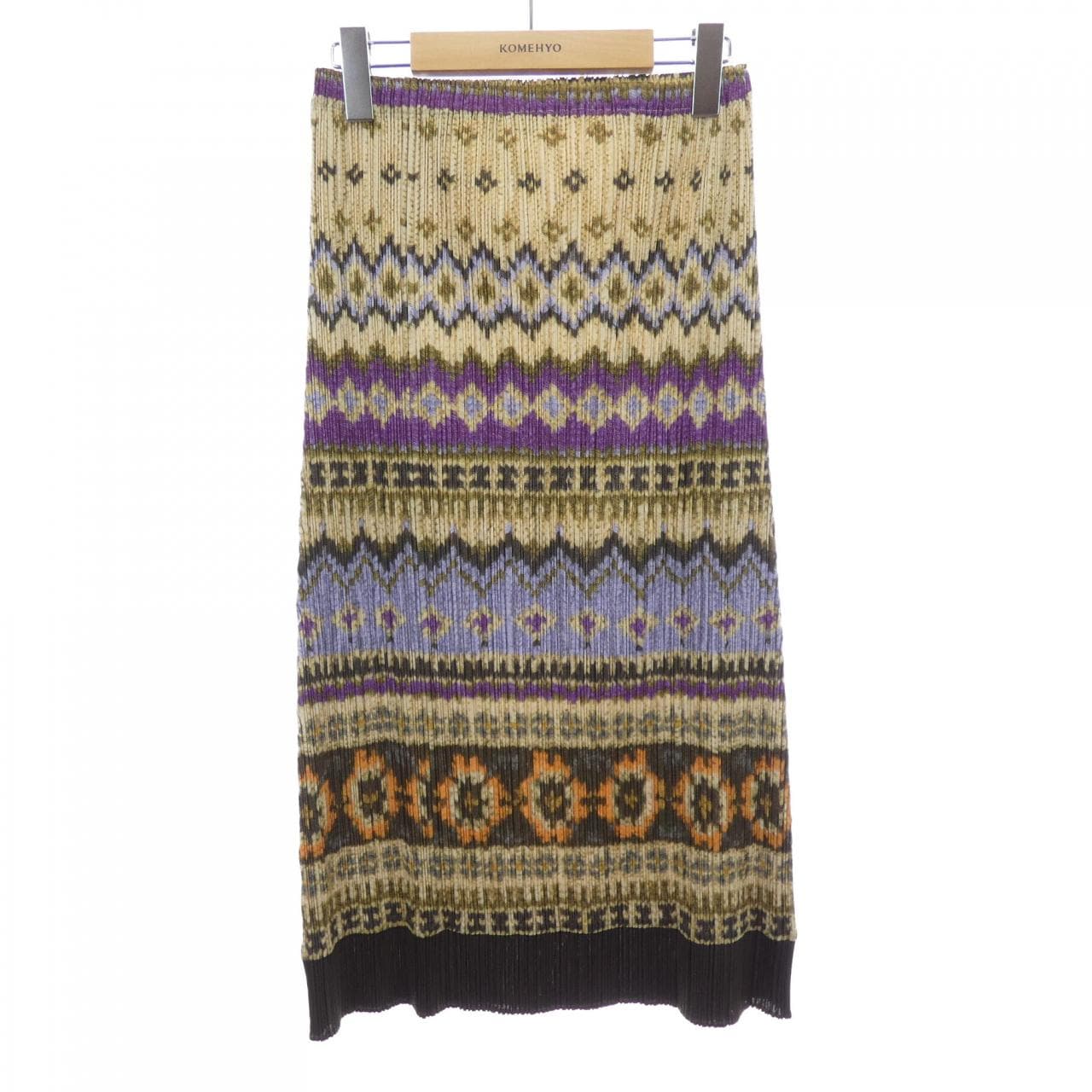 【ヴィンテージ】プリーツプリーズ PLEATS PLEASE 2006 ノルディック PP63-JG753 7561104 スカート