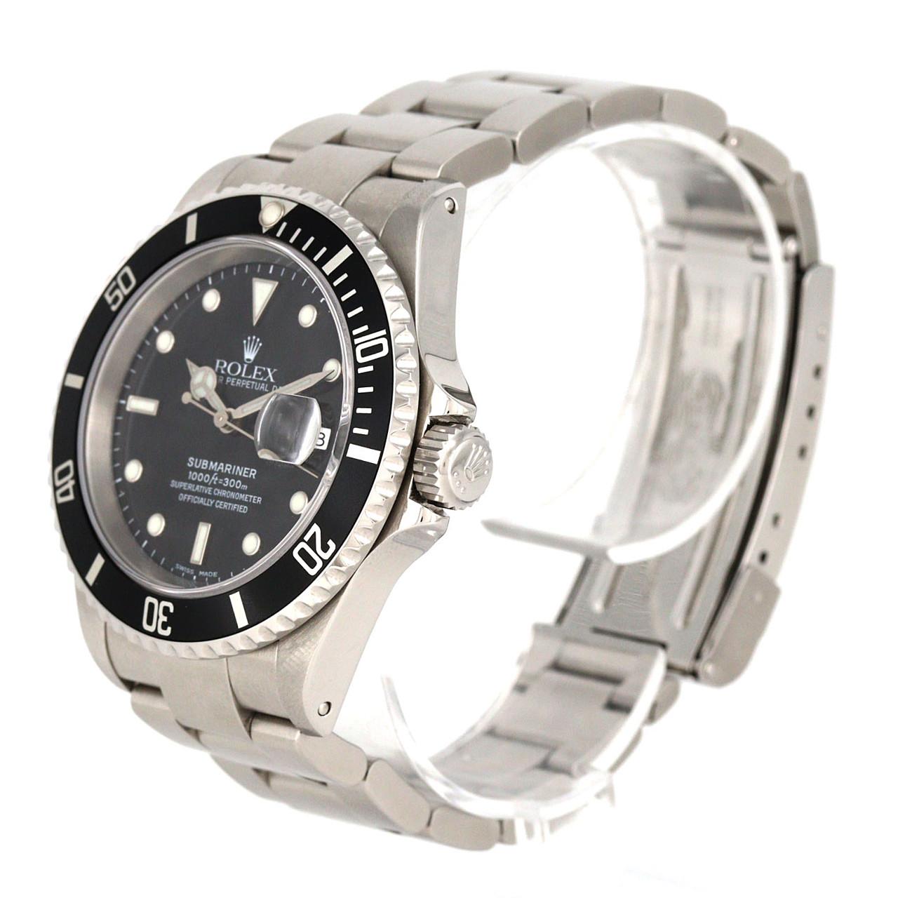 ロレックス サブマリーナーデイト 16610 SS 自動巻 K番