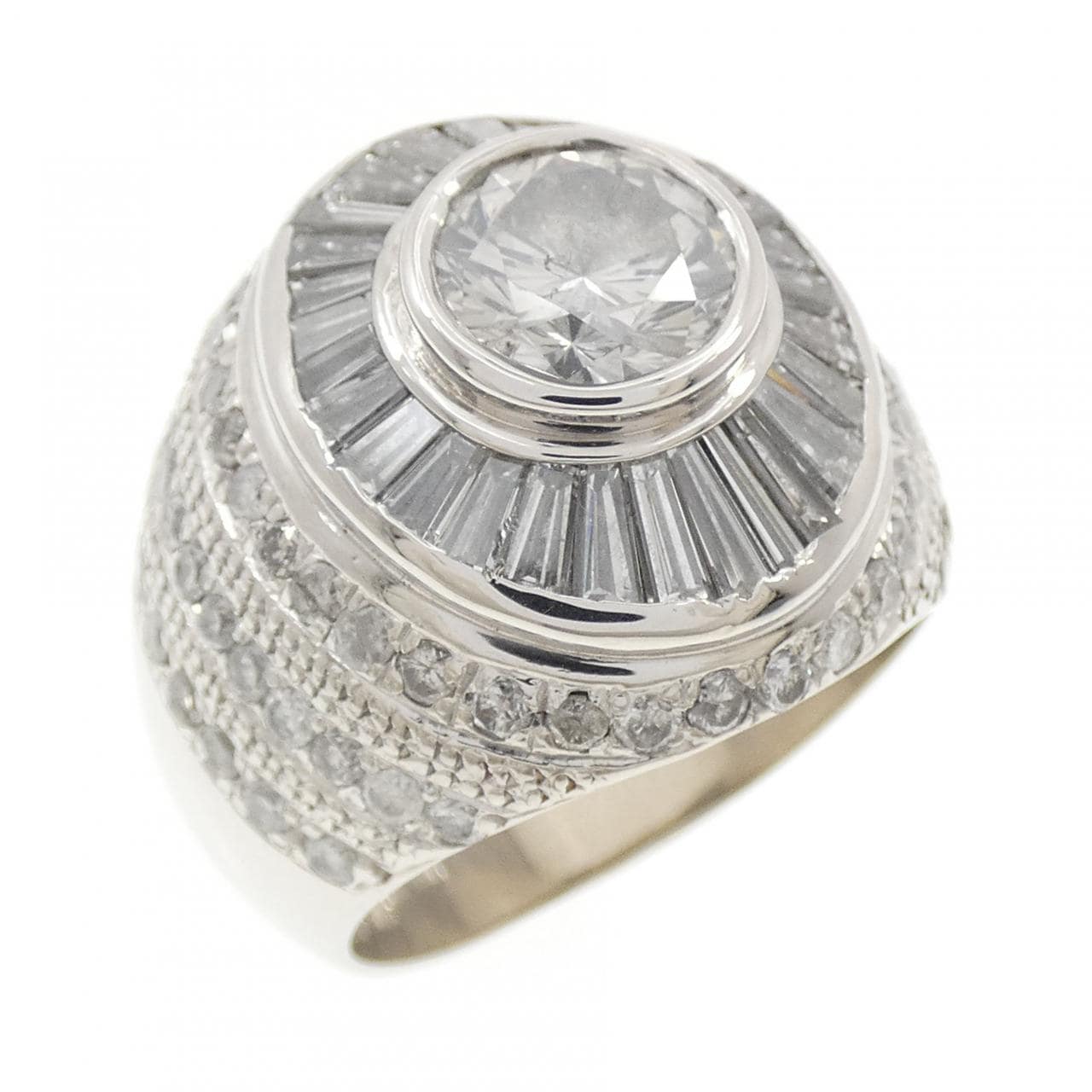 PT900 ダイヤモンド リング 1.790CT