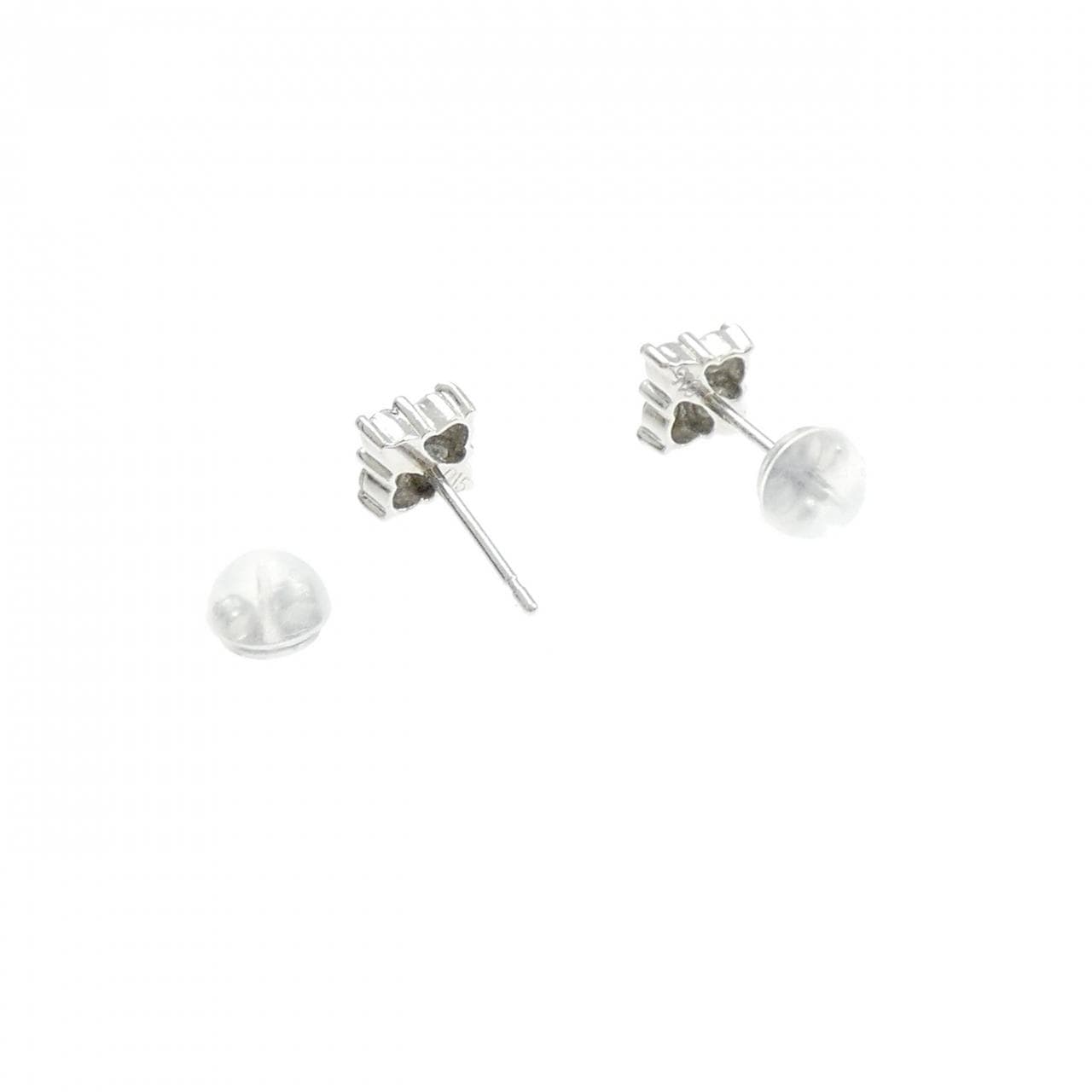 PT900 ダイヤモンド ピアス 0.30CT