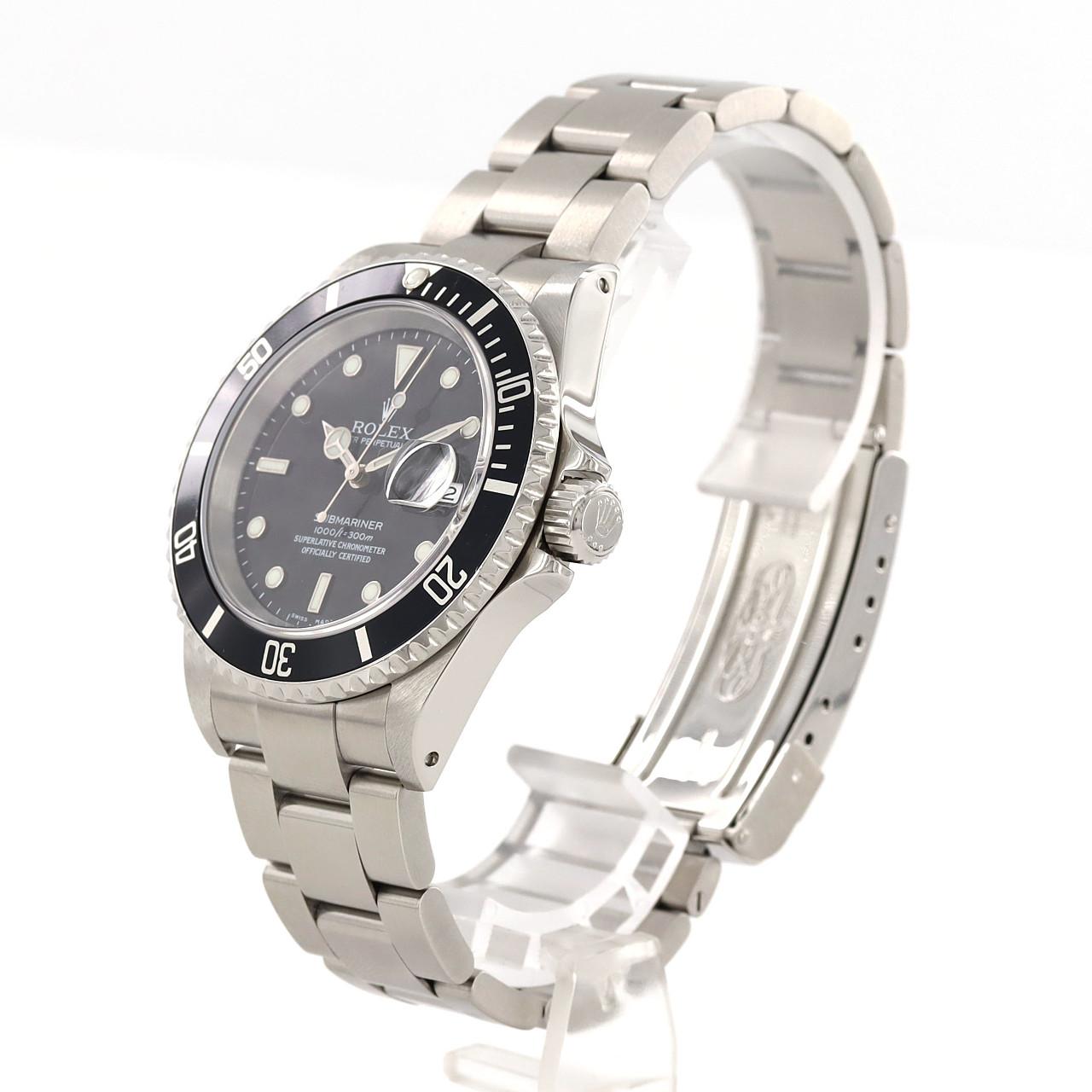 ROLEX Submariner Date 16610 SS自動上弦Y number