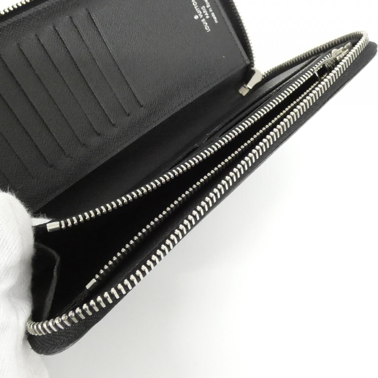 ルイヴィトン ダミエ グラフィット ジッピー ウォレット ヴェルティカル N63095 財布