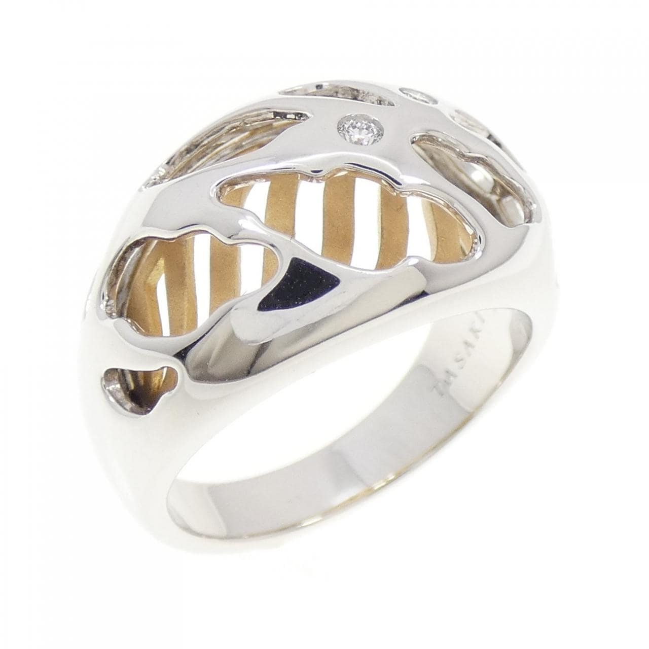 タサキ ダイヤモンド リング 0.04CT