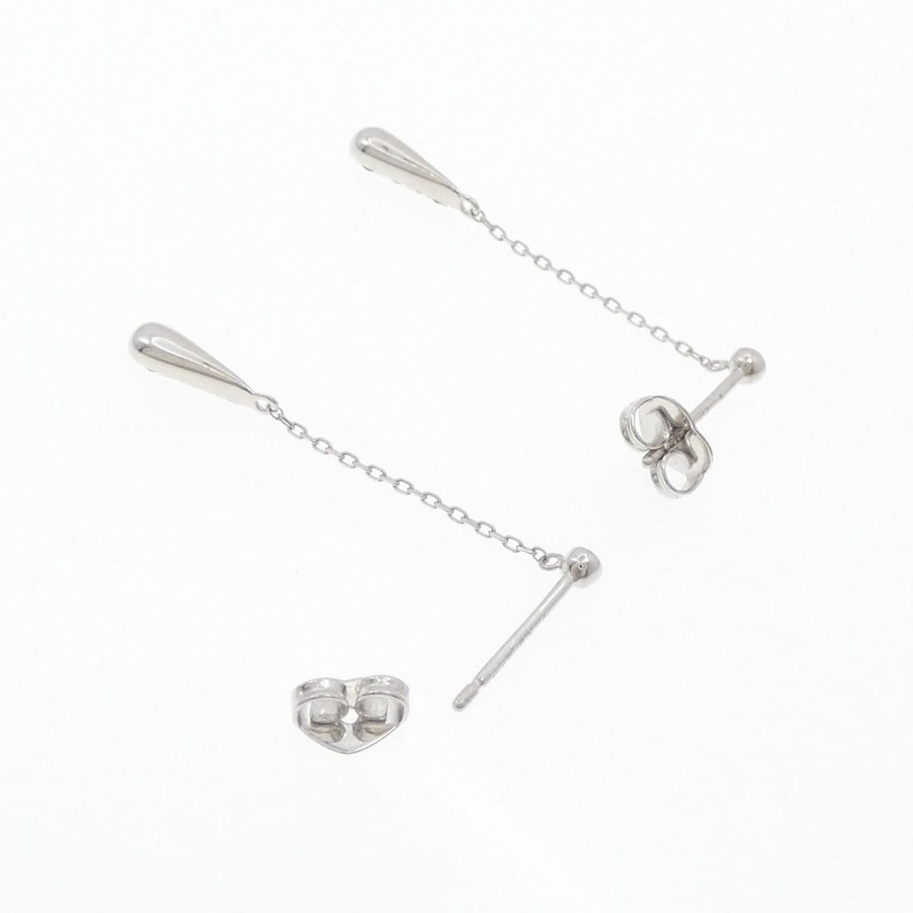 ポンテヴェキオ ダイヤモンド ピアス 0.18CT