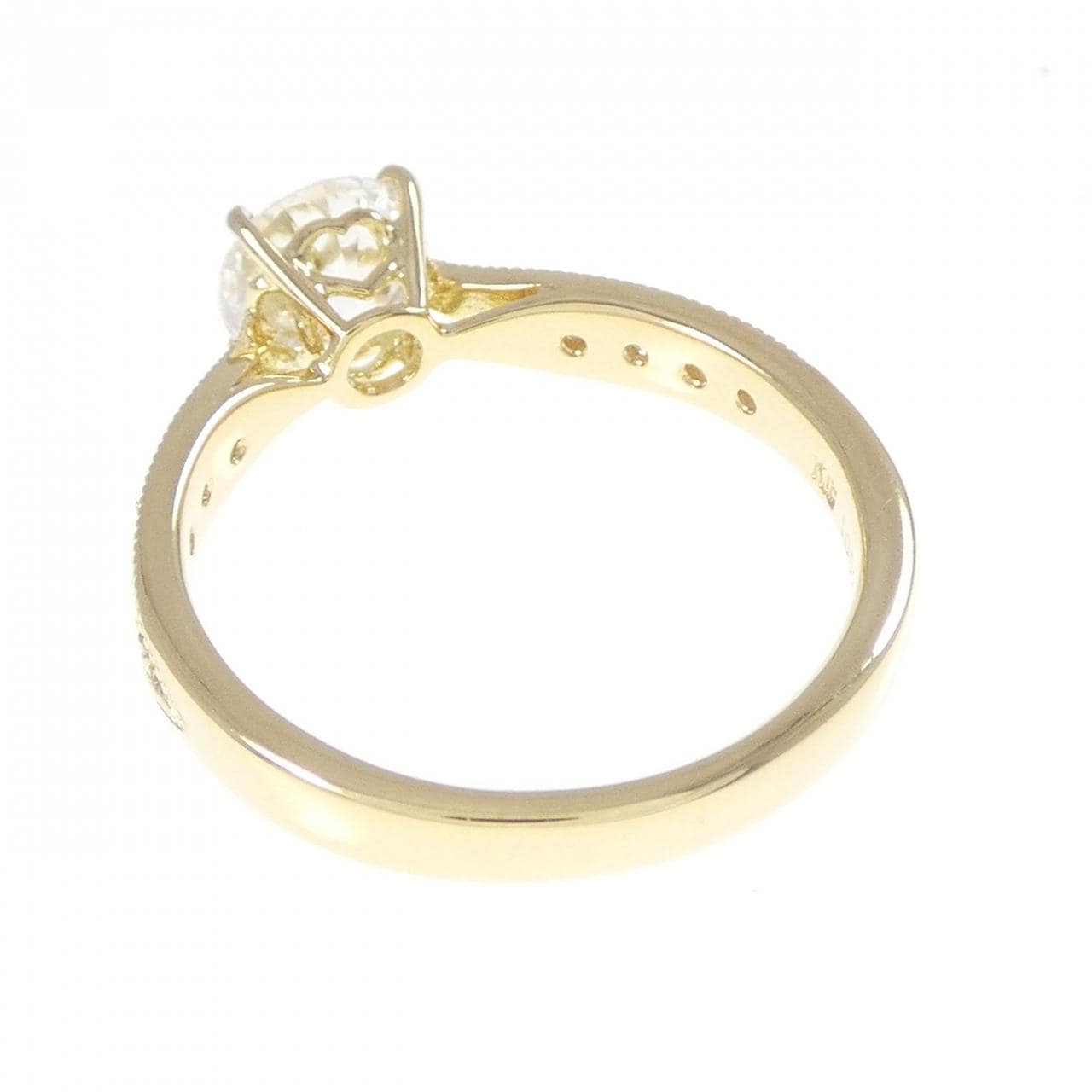 【リメイク】K18YG ダイヤモンド リング 1.002CT G SI2 EXT H&C