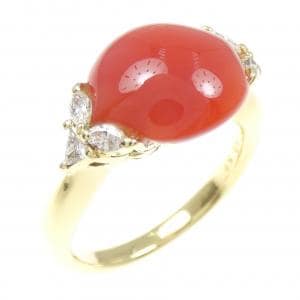 K18YG サンゴ リング