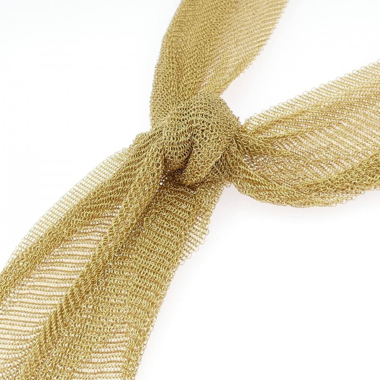 ティファニー メッシュ タイ ネックレス