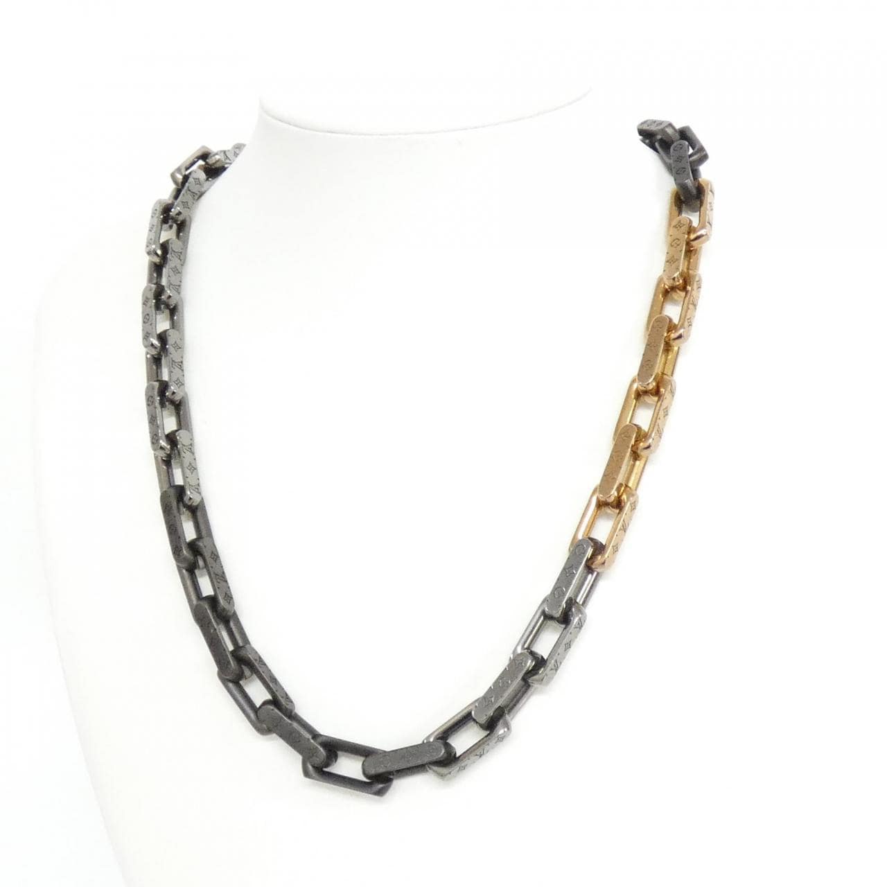 ルイヴィトン コリエ モノグラム チェーン L M01190 ネックレス