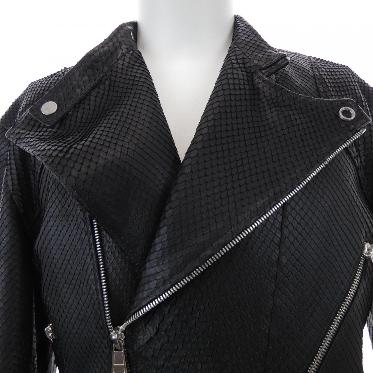 エルメス HERMES OD-0832 レザージャケット