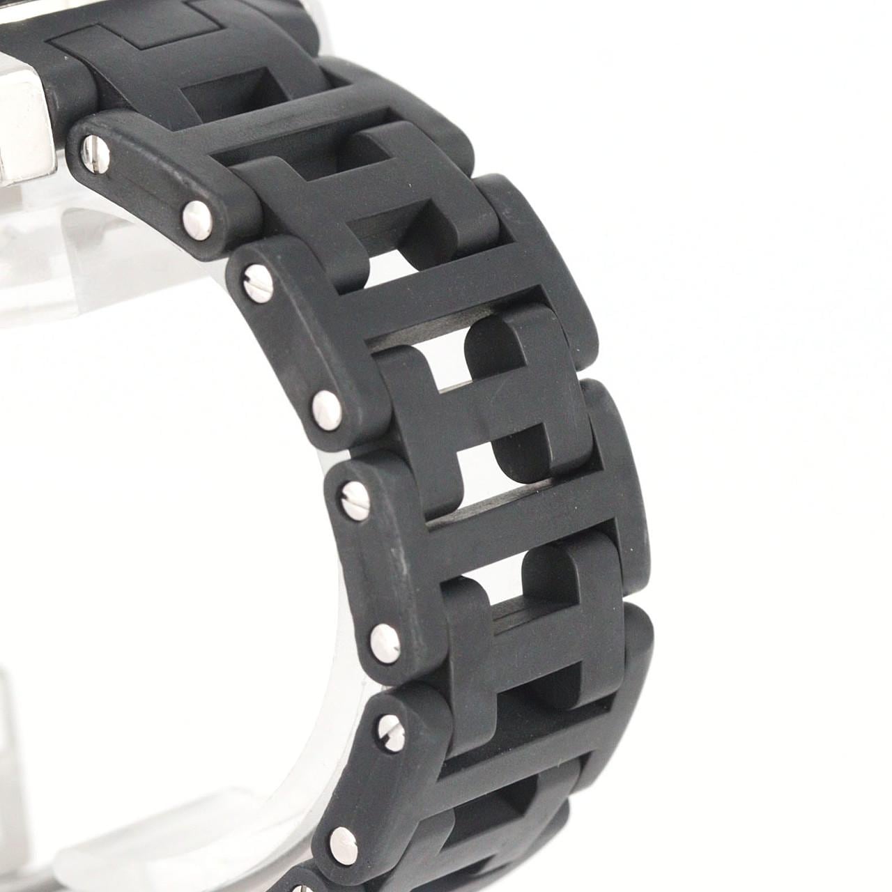 【ノーメンテナンス還元価格】エルメス クリッパーダイバークロノグラフ CL2.915 SSxラバー クォーツ