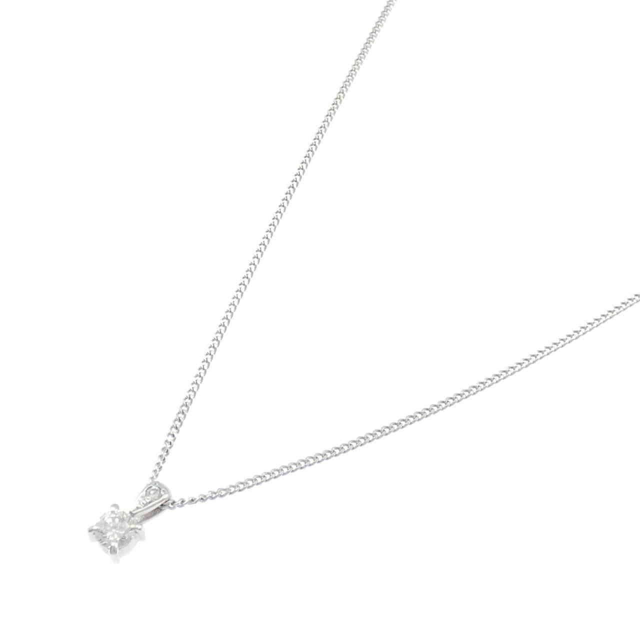 PT850 ダイヤモンド ネックレス 0.19CT