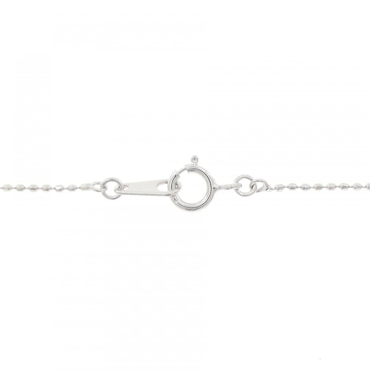K14WG ダイヤモンド ネックレス 0.20CT