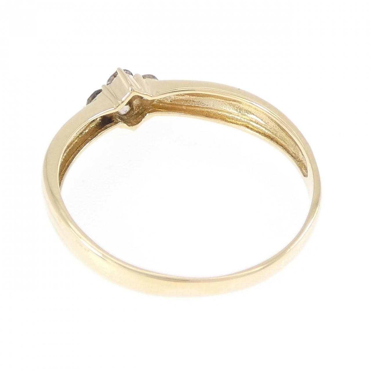 K18YG ダイヤモンド リング 0.20CT