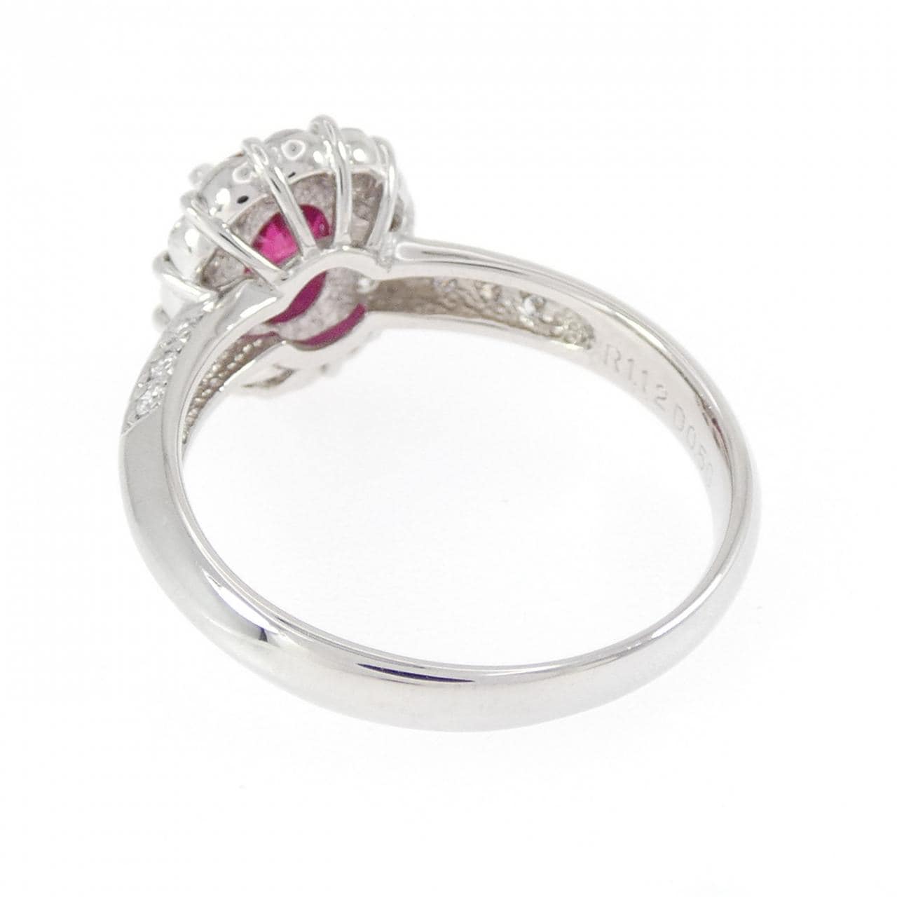 PT900 ルビー リング 1.12CT