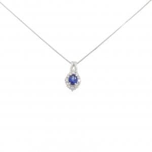 PT900/PT850 サファイヤ ネックレス 0.37CT