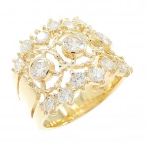 K18YG ダイヤモンド リング 1.40CT
