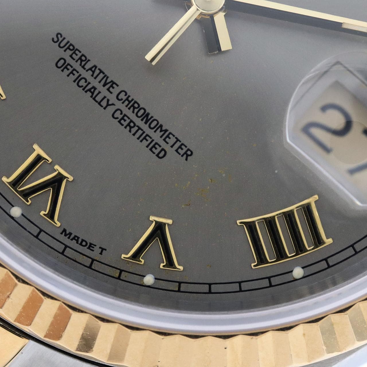 ROLEX Datejust 16233 SSxYG自動上弦X 編號
