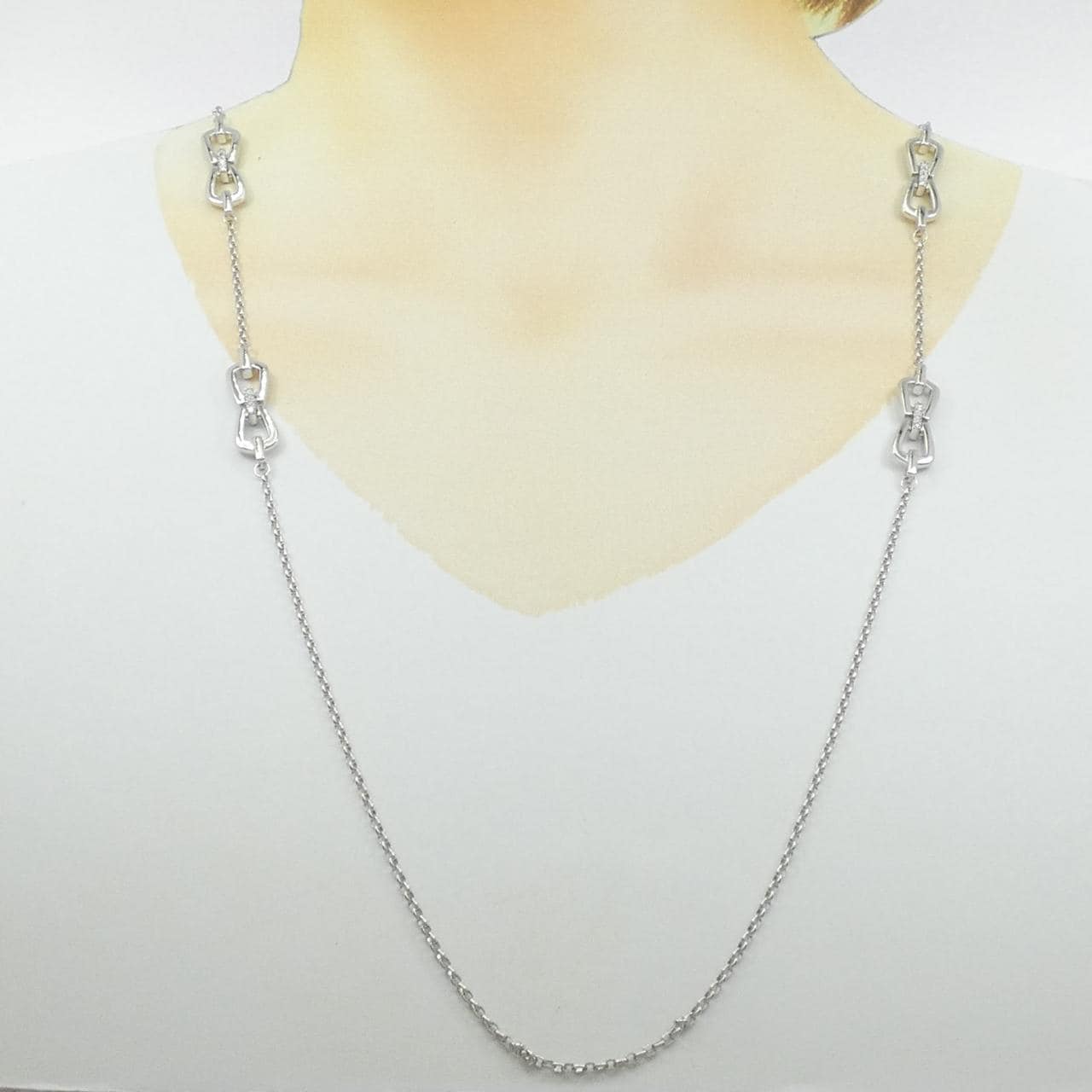 モニッケンダム ダイヤモンド ネックレス 0.33CT