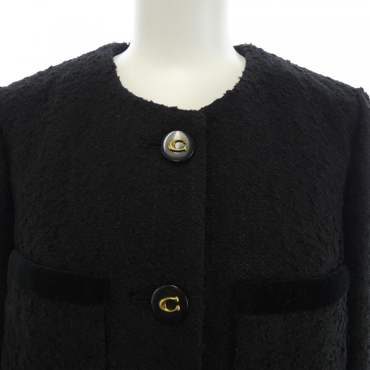 コーチ COACH ノーカラージャケット
