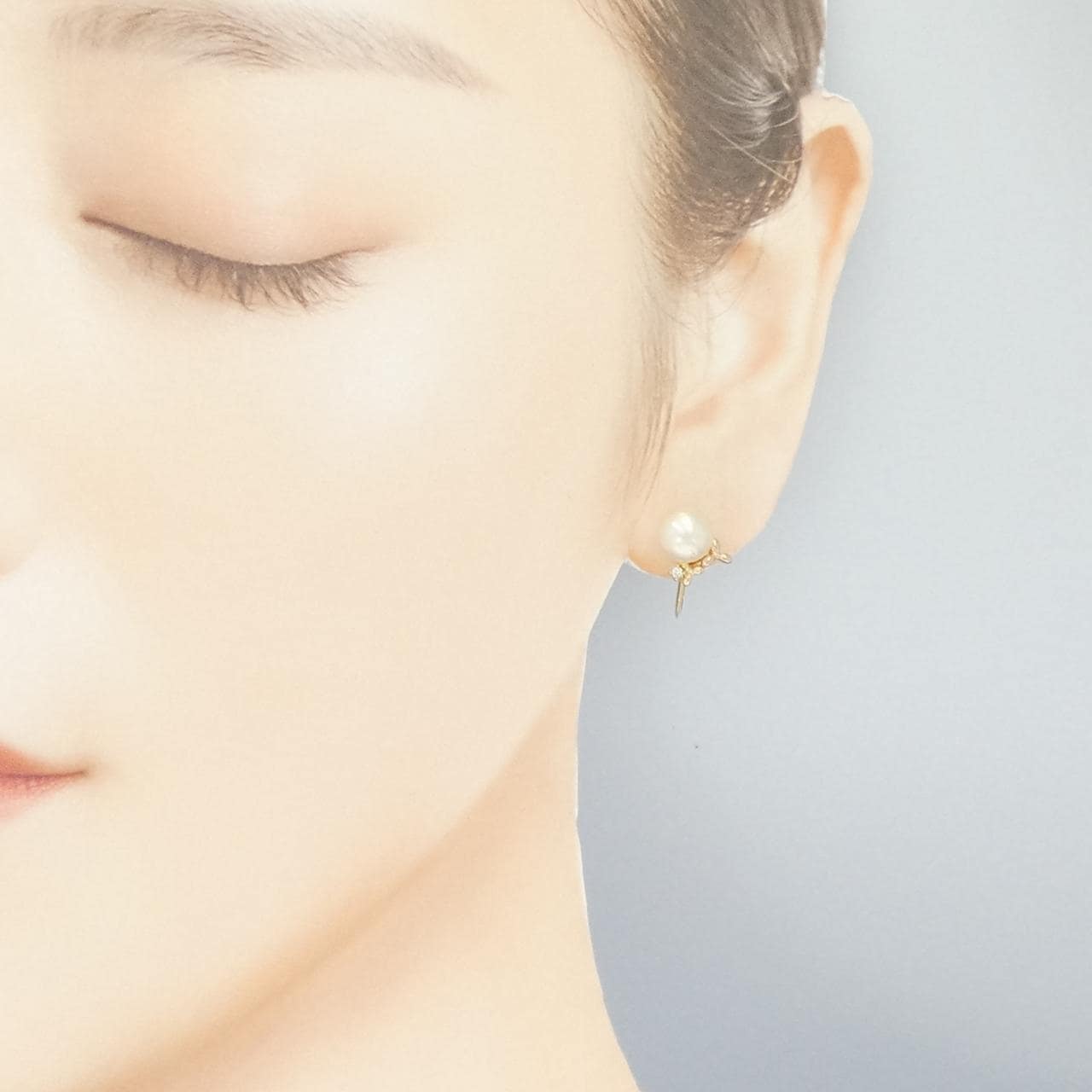 タサキ アコヤパール イヤリング 7.2mm