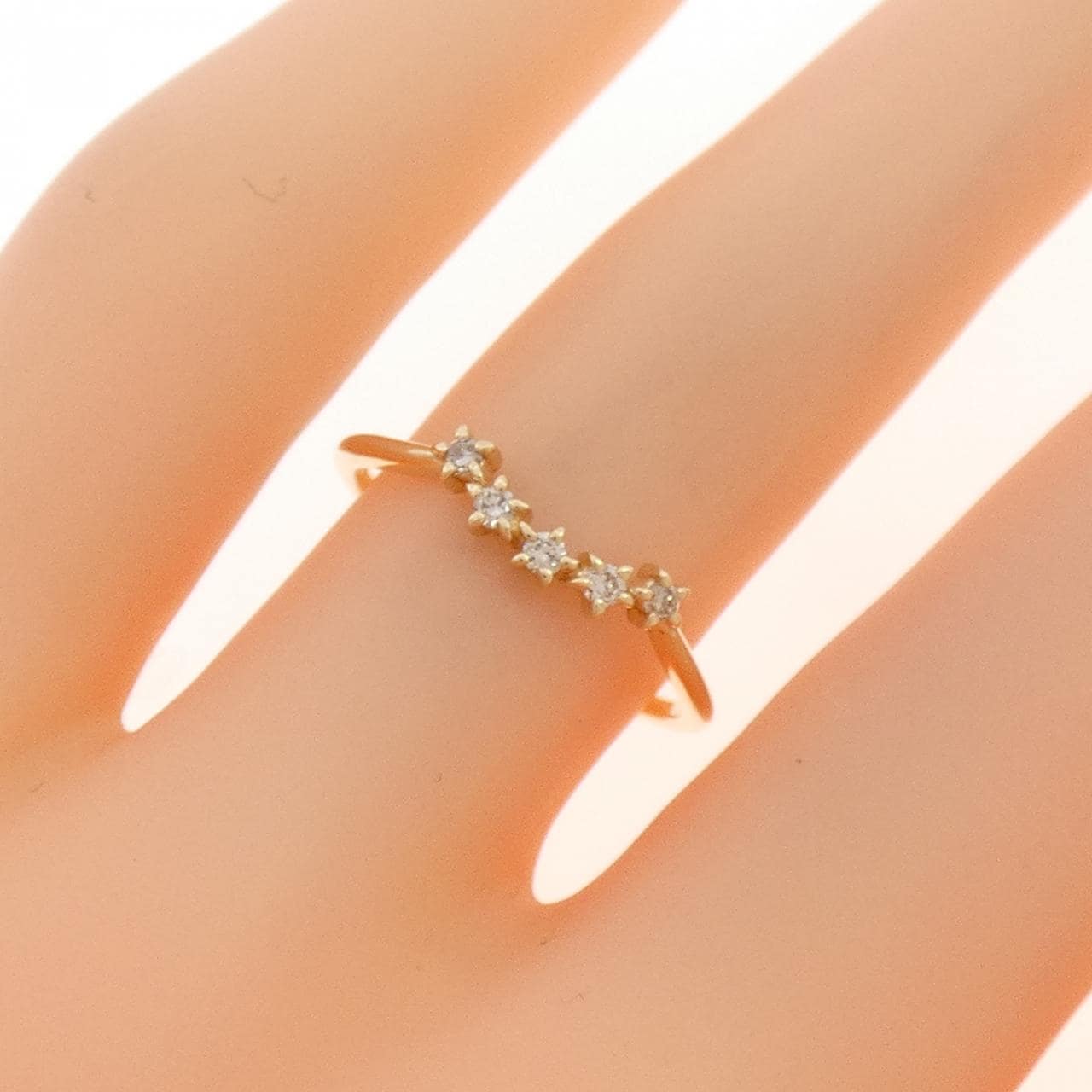 4゜C ダイヤモンド リング