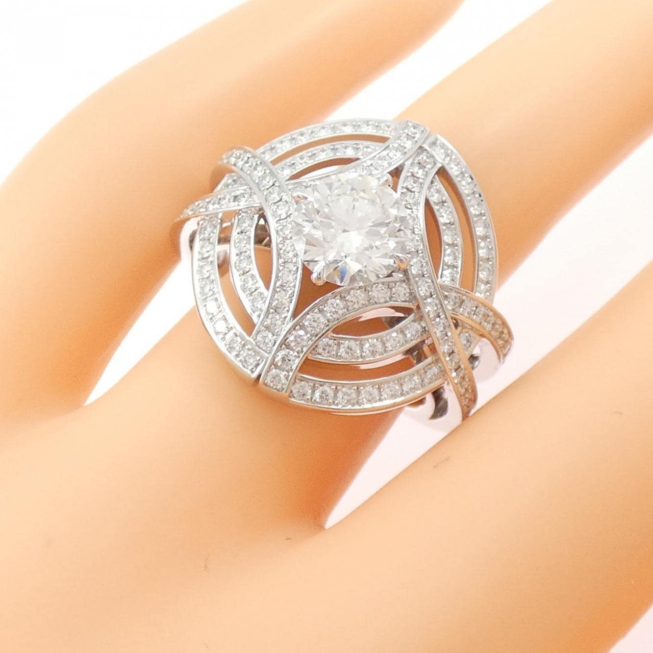 カルティエ ダイヤモンド リング 1.40CT