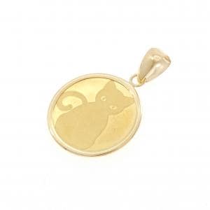 K18YG(枠) コイン ペンダント