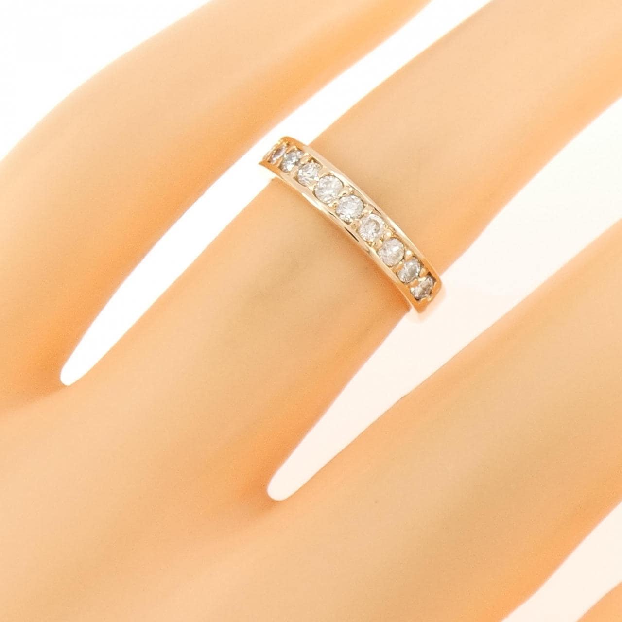 K18PG ダイヤモンド リング 0.32CT