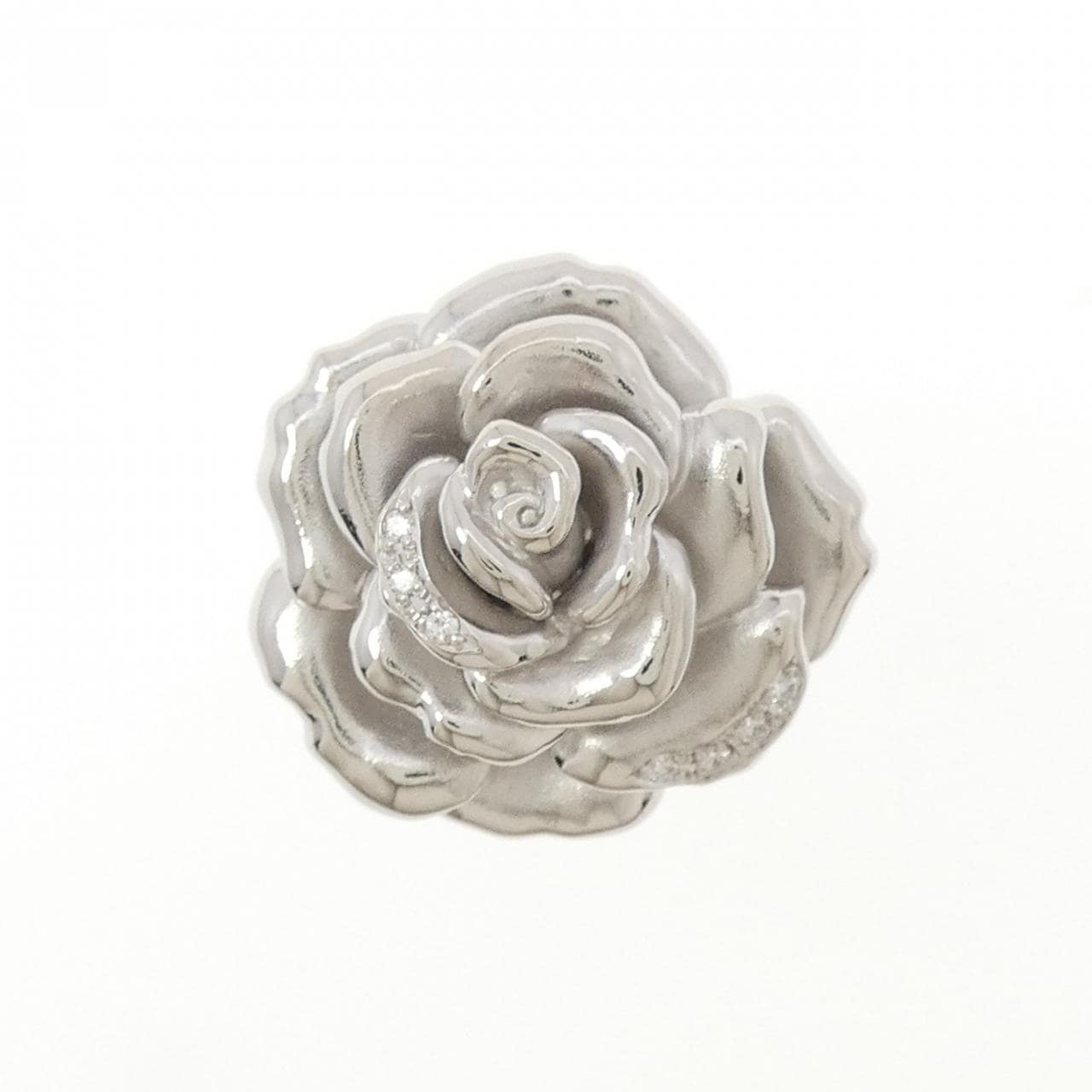 PT900 ローズ ダイヤモンド リング 0.057CT