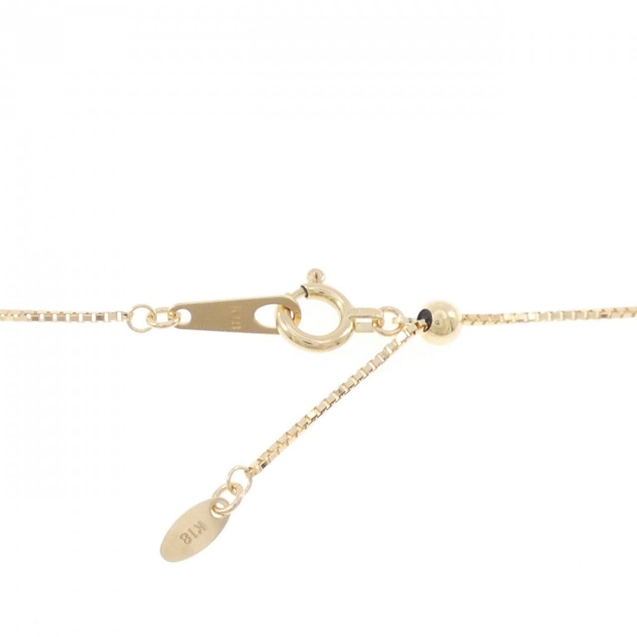 K18YG ダイヤモンド ネックレス 0.31CT