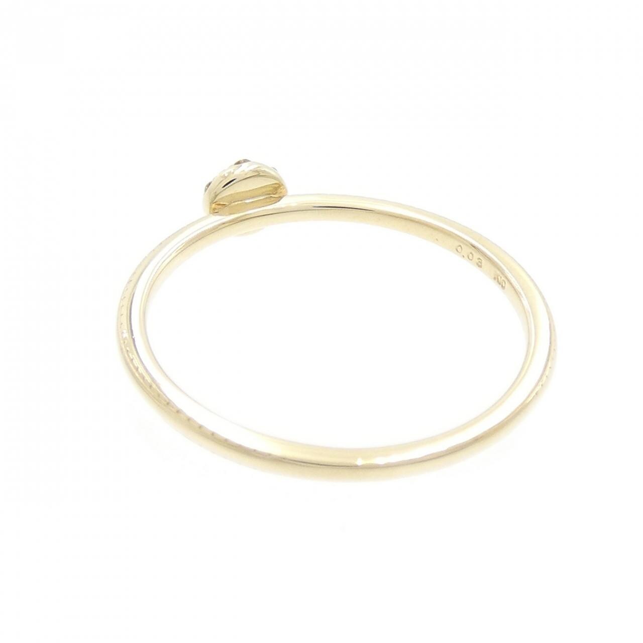 アガット ダイヤモンド リング 0.03CT