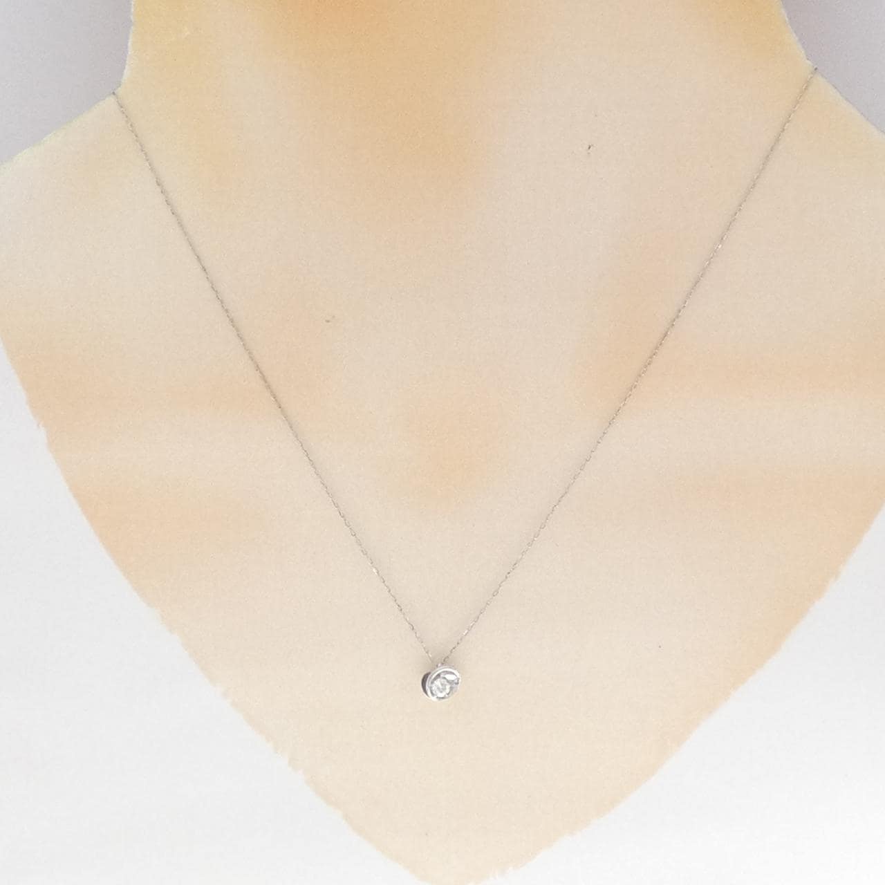 フェスタリア ダイヤモンド ネックレス 0.08CT