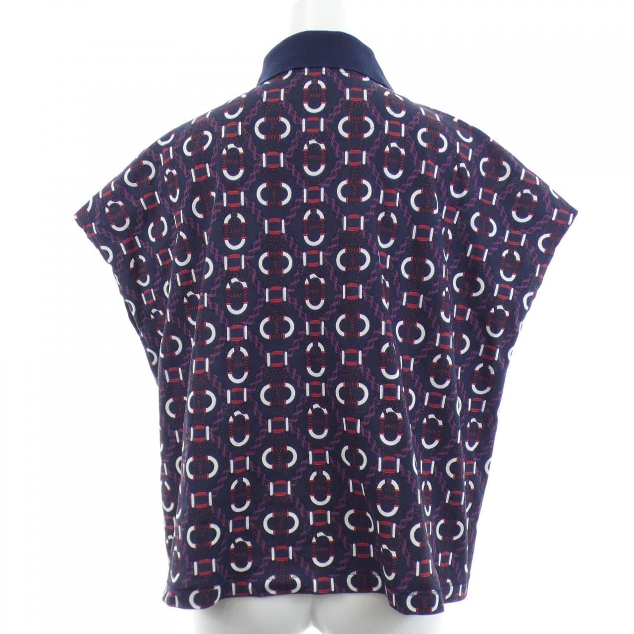 エルメス HERMES カノエ 3E4602DB ポロシャツ