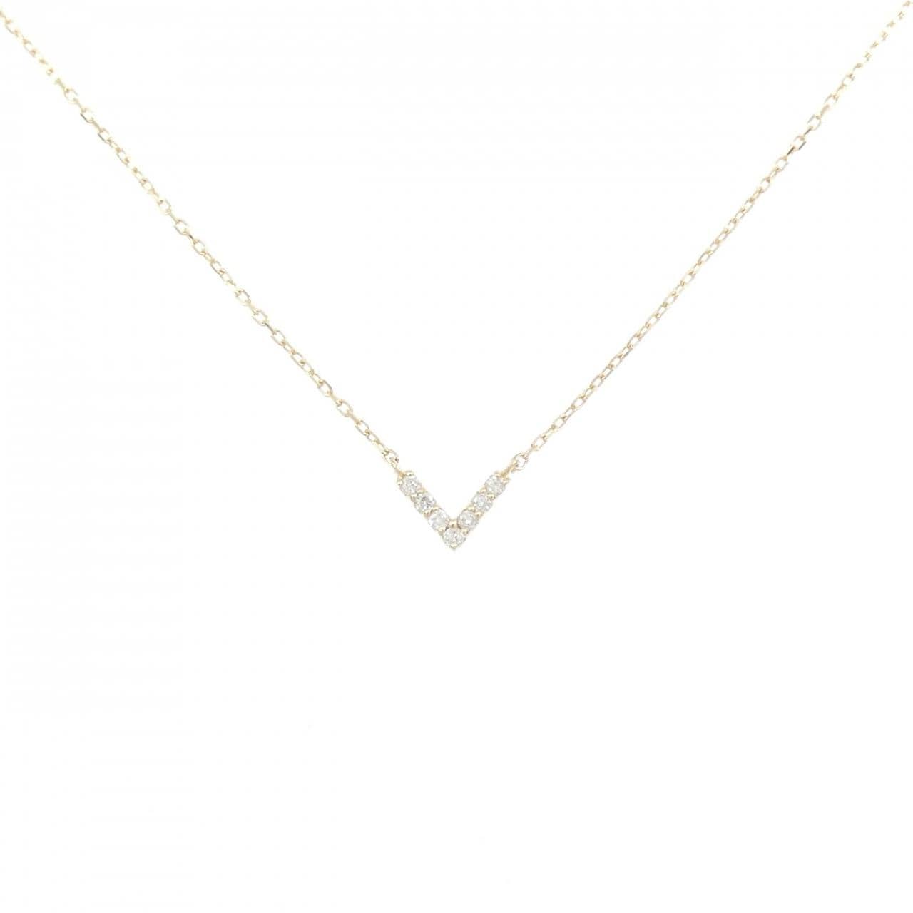 エテ ダイヤモンド ネックレス 0.07CT