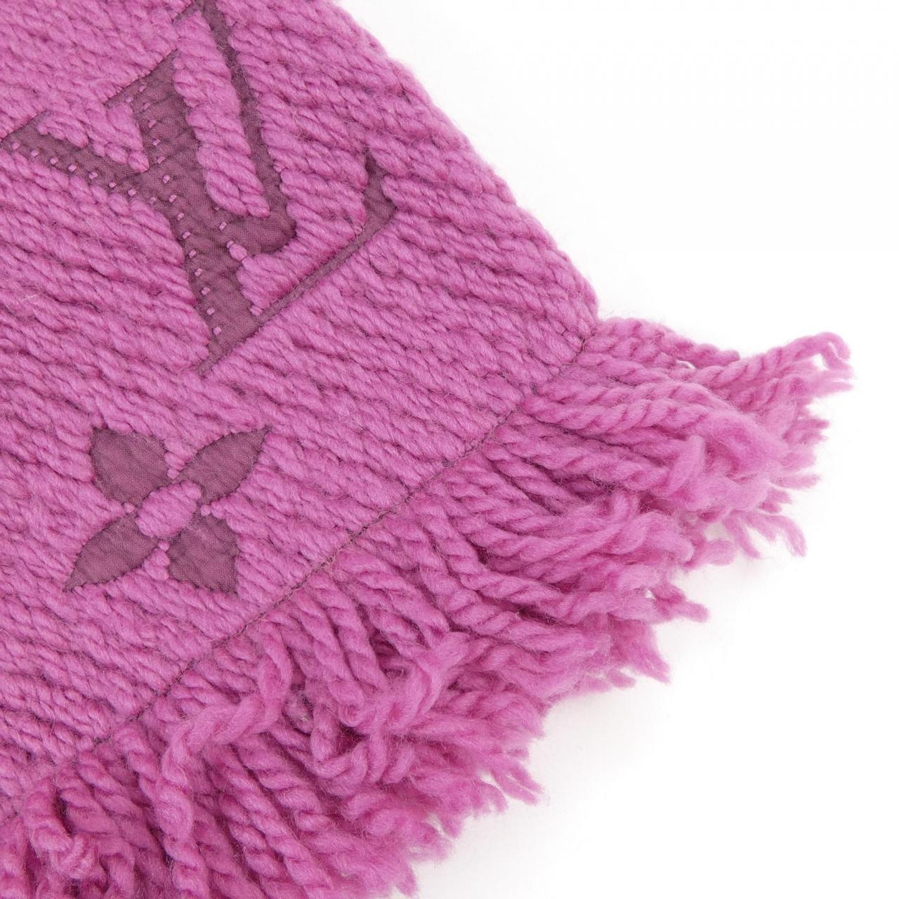 ルイヴィトン LOUIS VUITTON エシャルプ ロゴマニア M70461 MUFFLER