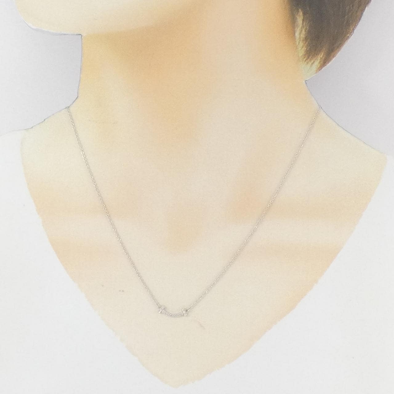 ティファニー Tスマイル ミニ ネックレス