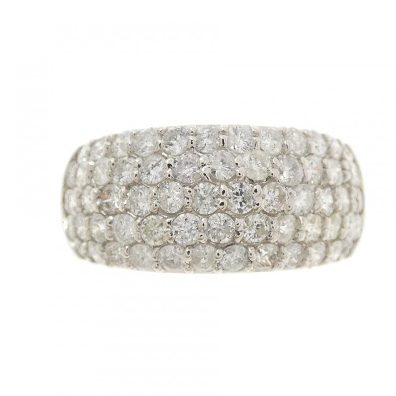 PT900 パヴェ ダイヤモンド リング 2.00CT