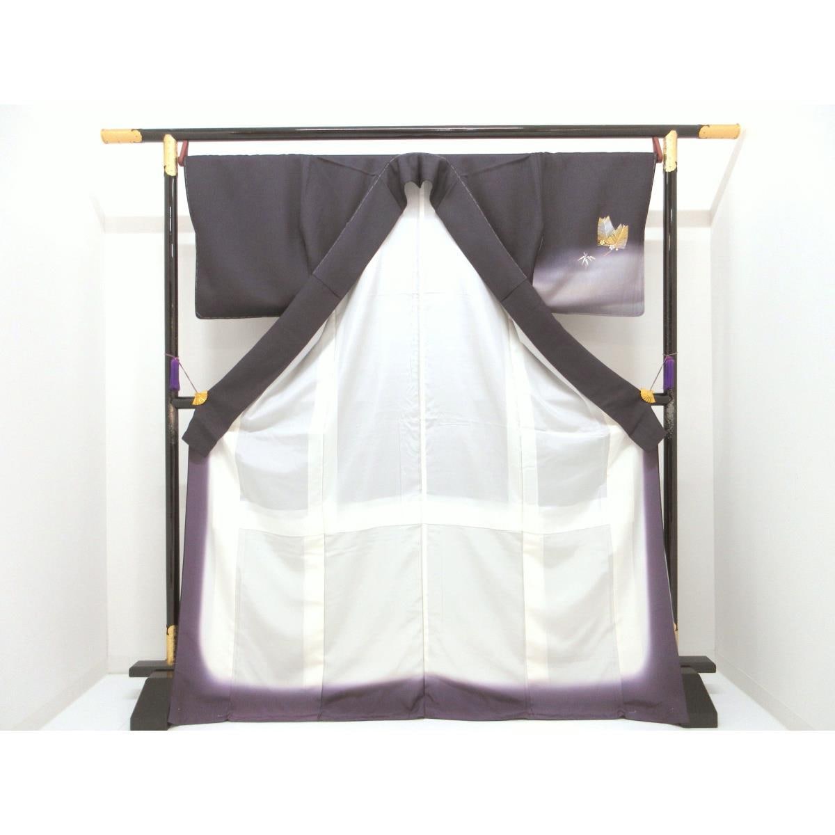 [未使用品] Homongi 金色友禪模糊染色
