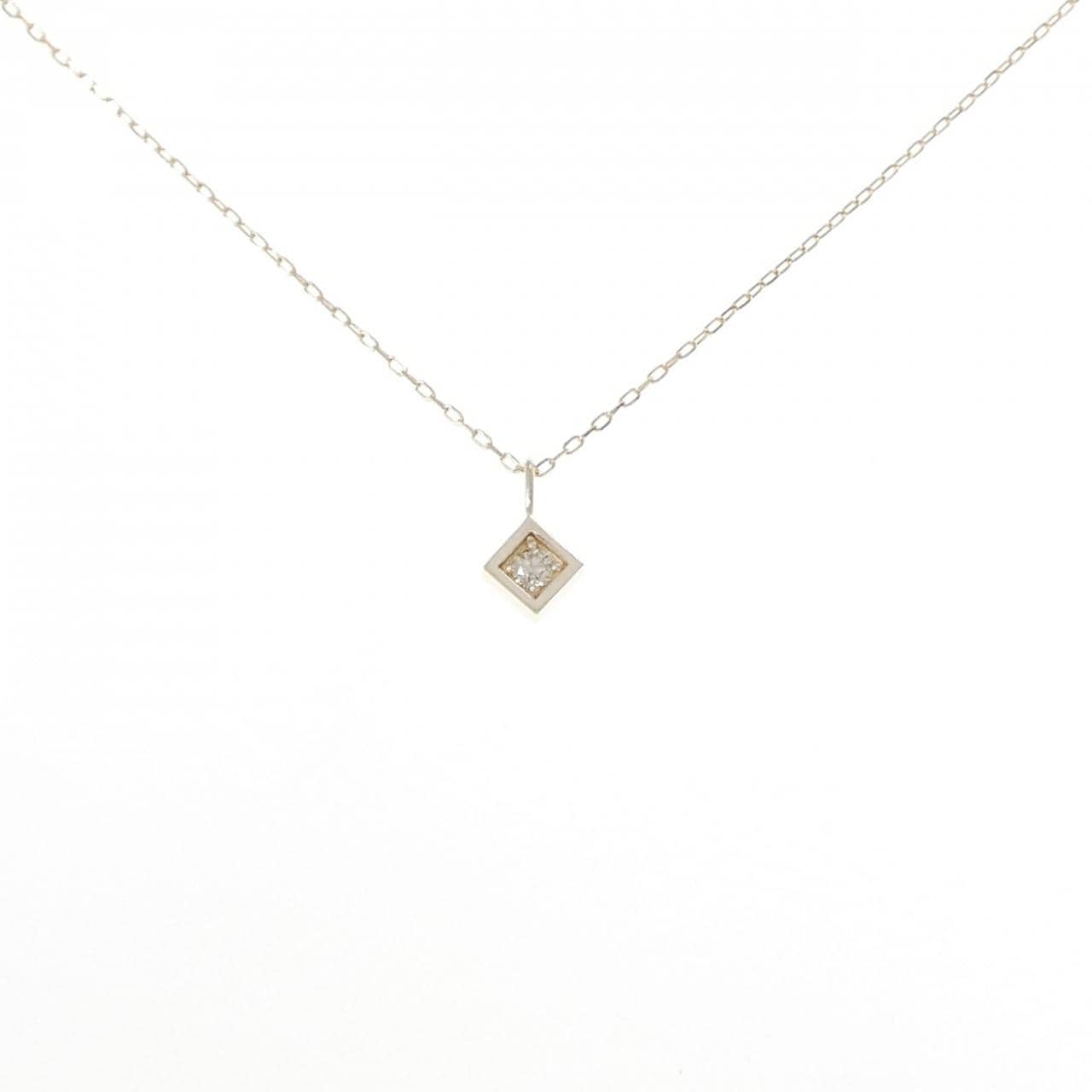 K10YG ダイヤモンド ネックレス 0.03CT