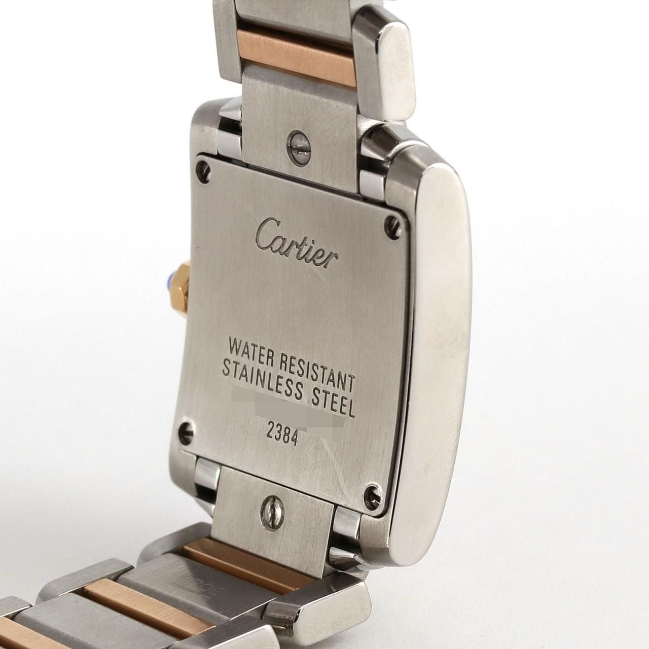 Cartier Tank Française SM PG Combi W51027Q4 SSxPG石英