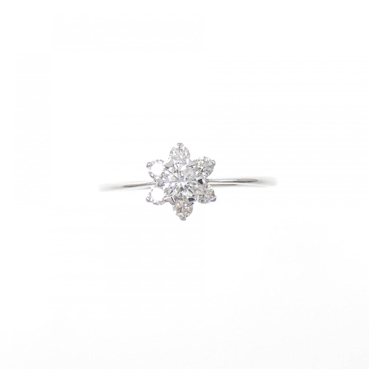 PT950 ダイヤモンド リング 0.30CT