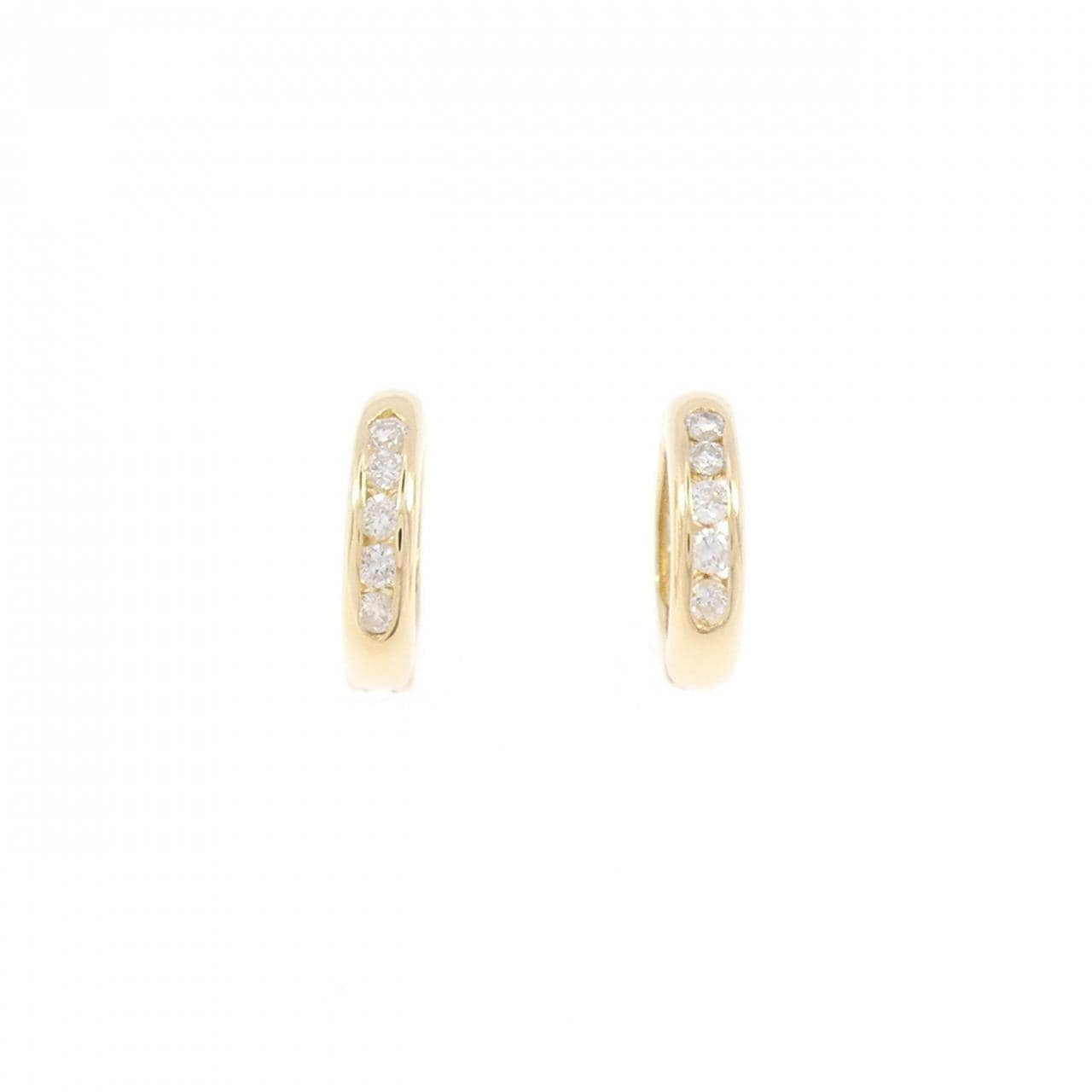 K18YG ダイヤモンド イヤリング 0.20CT