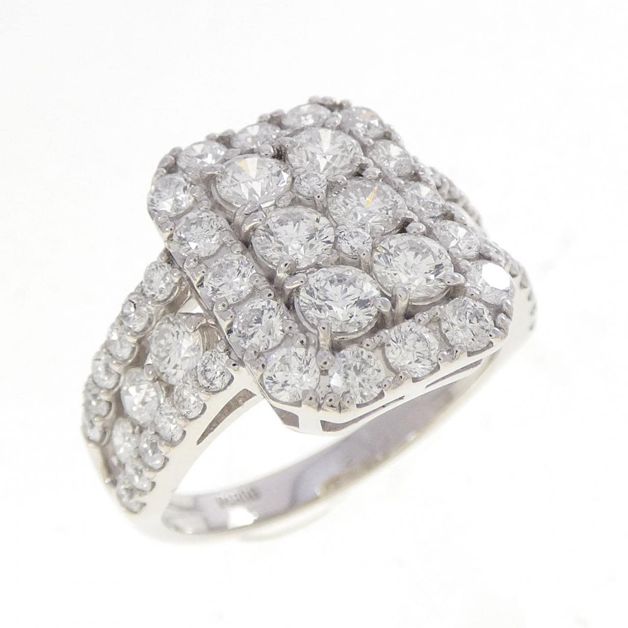 PT900 ダイヤモンド リング 2.00CT