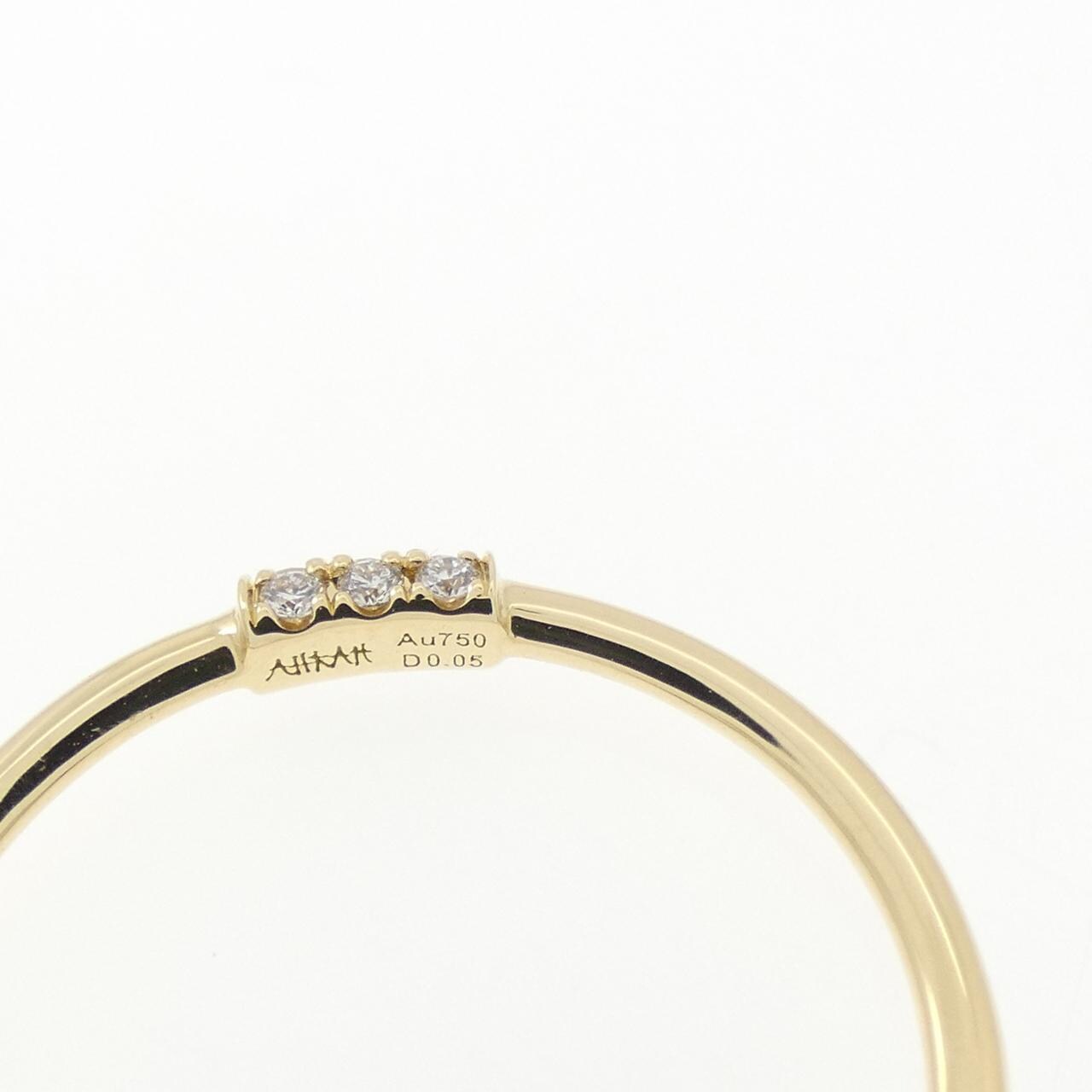 アーカー ホワイトナイトファイン リング 0.05CT