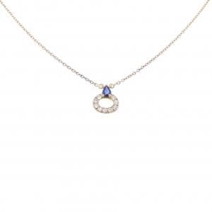 750YG Sapphire Necklace