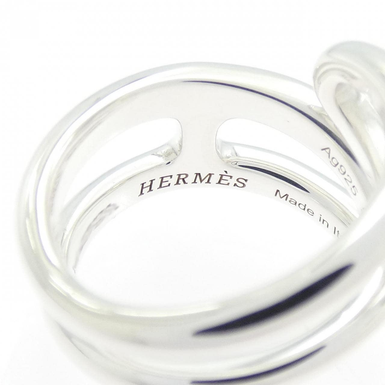 エルメス シェーヌダンクル パンク リング