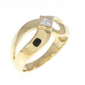 K18YG ダイヤモンド リング 0.17CT