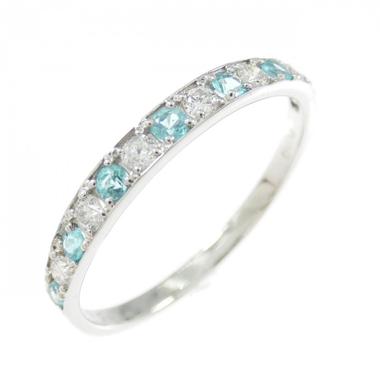 PT950 トルマリン リング 0.15CT
